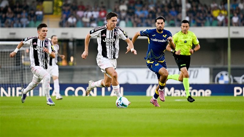 مباراة يوفنتوس وهيلاس