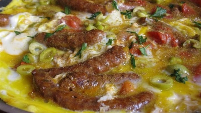 طاجن سجق