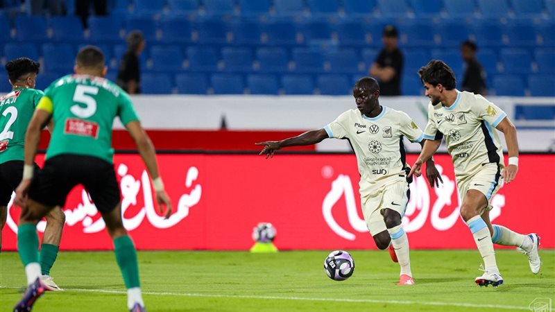 من مباراة الاتحاد