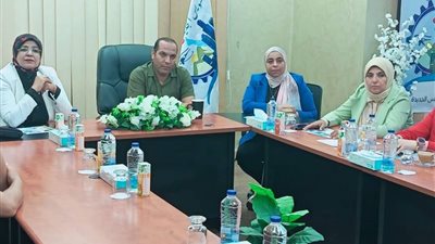 وفد من مديرية العمل يزور جهاز تنمية السويس الجديدة للتعرف على الأنشطة