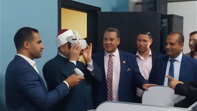 رئيس جامعة الأزهر يفتتح معملي الحاسبات والواقع الافتراضي ونظم المعلومات 