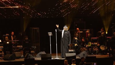 حسين الجسمي من القاهرة: حبيبتي مصر بلد الفن والجمال