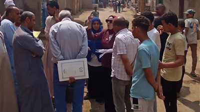 إحلال وتجديد شبكة المياه بقرية أطواب الواسطى في بني سويف 