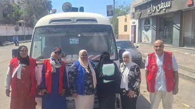 قوافل «100 يوم صحة» تجوب مستشفيات ومدارس ومساجد السويس