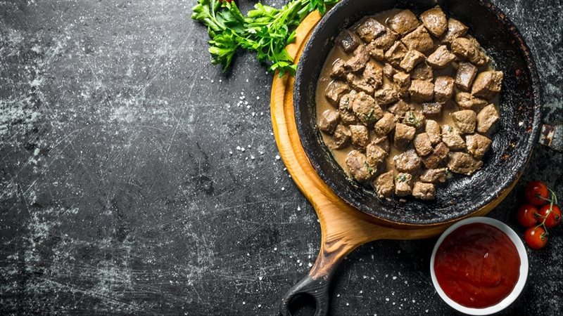 طريقة عمل الكبدة