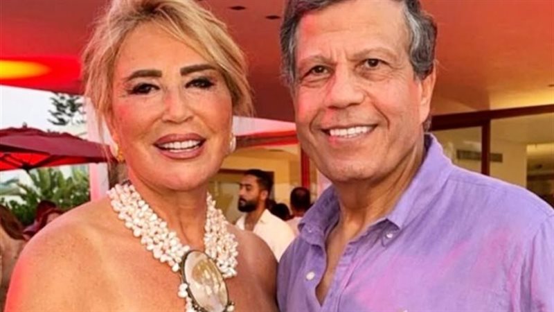 إيناس الدغيدي وزوجها