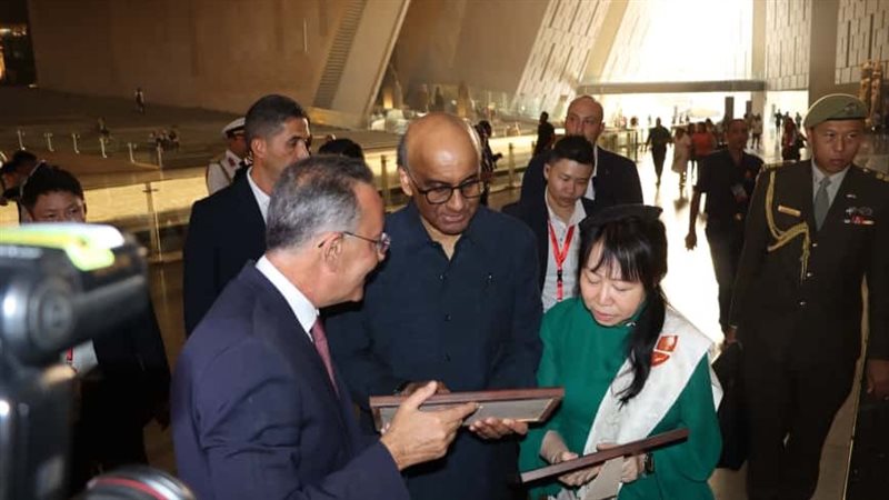 جانب من الزيارة 