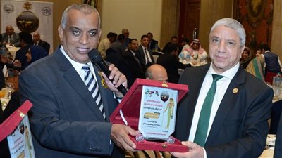 تكريم  المستشار عبد الناصر خطاب في الاحتفالية الرابعة باليوم العالمي للقانون