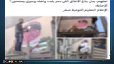 الداخلية تكشف حقيقة تداول صورة جرافيتى على جدران مبنى بالدقهلية