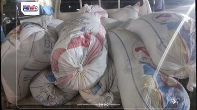 ضبط 10طن بسبوسة فاسدة وسلع غذائية مختلفة الأصناف منتهية الصلاحية بالفيوم
