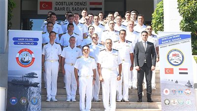 مصر وتركيا تنفذان تدريب بحر الصداقة 2025 لرفع الكفاءة القتالية