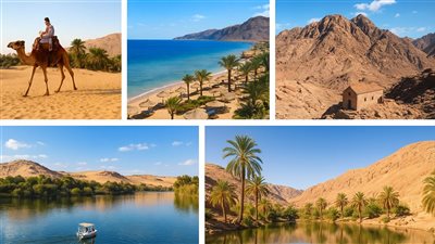 رحلات داخل مصر.. 5 أماكن ساحرة بعيدًا عن الزحام..تفاصيل