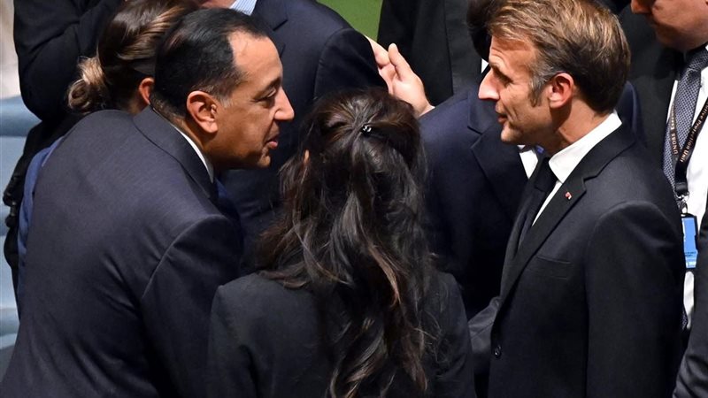 مدبولي وماكرون