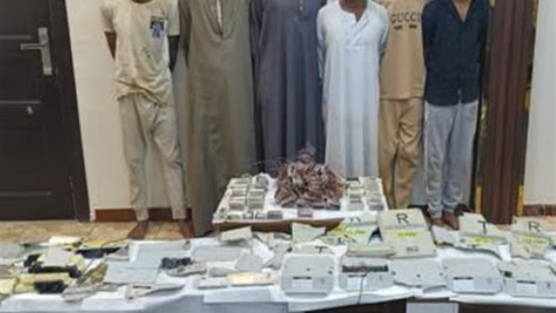 عصابة سرقة صناديق