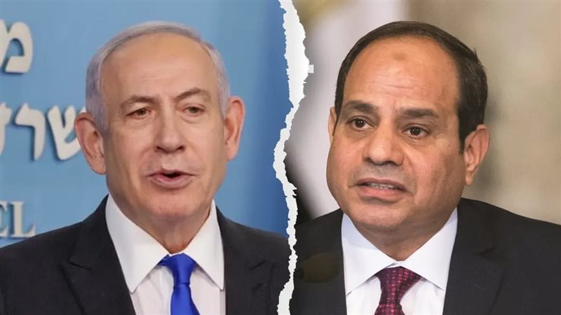 الرئيس السيسي ونتنياهو