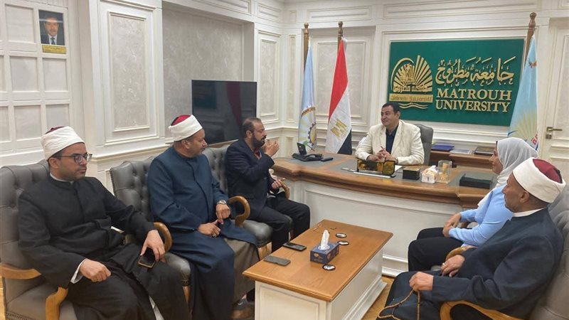 لقاء وفد الأوقاف
