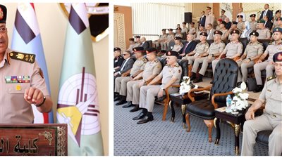 وزير الدفاع يشهد تخرج الدفعة 168 من كلية الضباط الاحتياط |فيديو 
