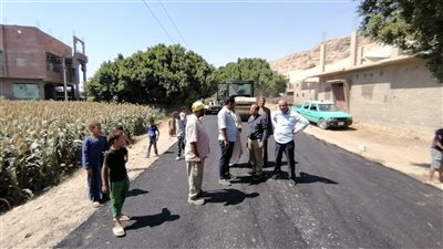 محافظ أسيوط: بدء أعمال رصف طريق عزبة سعيد – الدير المعلق بأبنوب بطول 3.5 كم 