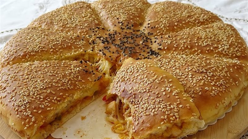 طريقة عمل فطيرة الدجاج