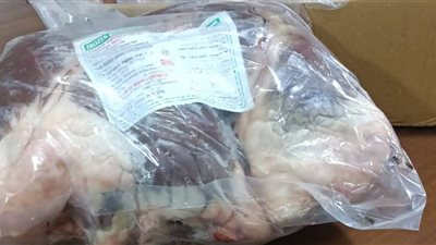 ضبط أكثر من 17 طن قلب مجمد منتهي الصلاحية فاسد وغير صالح للاستخدام ببني سويف
