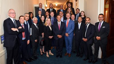 وزير الخارجية يلتقي قيادات غرفة التجارة الأمريكية على هامش أعمال الجمعية العام