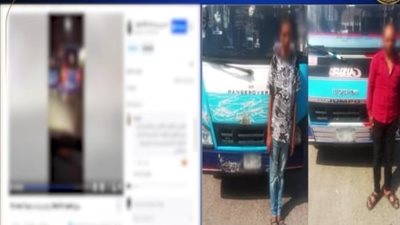 لقيامهما بأداء حركات استعراضية.. القبض على سائقين للنقل الجماعي بالأميرية 