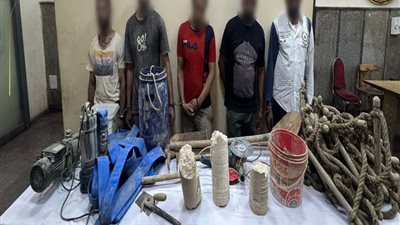 «البحث عن كنز الفراعنة».. القبض على 5 أشخاص لتنقيبهم عن الآثار بالسيدة زينب 