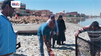 حملات مكثفة ومتابعة ميدانية لشرطة البيئة والمسطحات لضبط المخالفات ببحيرة قارون