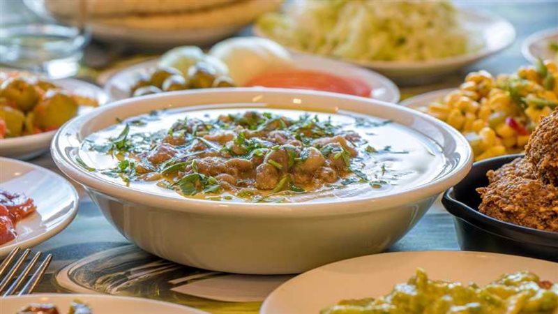 فاتورة وجبة فول وطعمية