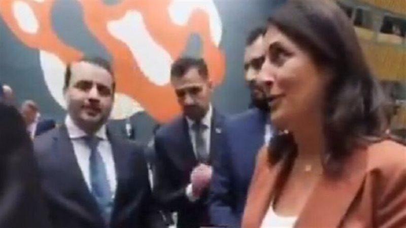 الوزير الشيباني خلال