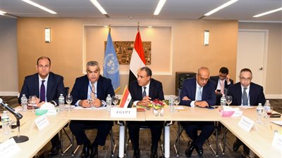 ‎عبد العاطي يلتقي قيادات اللجنة اليهودية الأمريكية على هامش أعمال مجلس الأمم