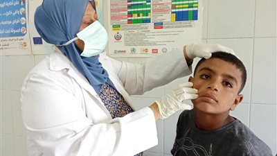 تقديم 3345 خدمة طبية مجانية لأهالي قرية العلالمة ببنى سويف 