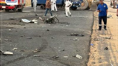 أسماء ضحايا حادث الطريق الصحراوي الغربي بمدينة نقادة في قنا