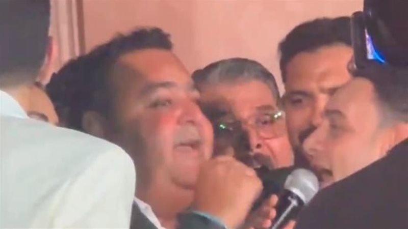 حفل زفاف نجل بيومي