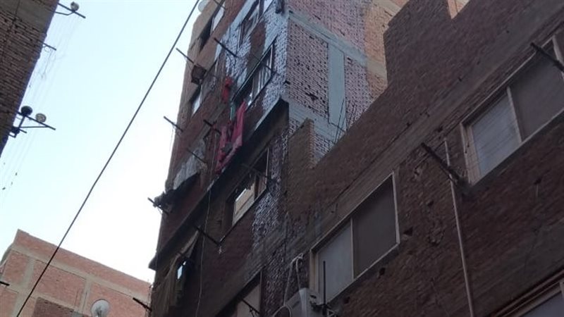 حريق بشبرا الخيمة