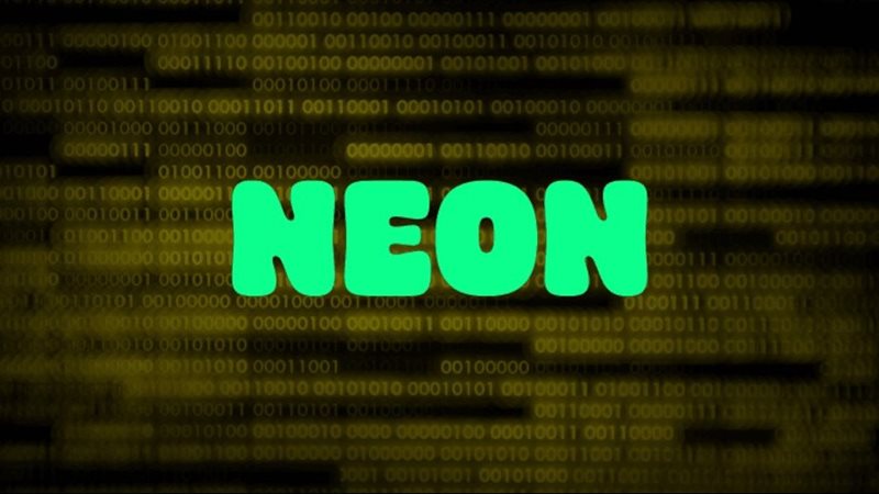 إيقاف تطبيق Neon
