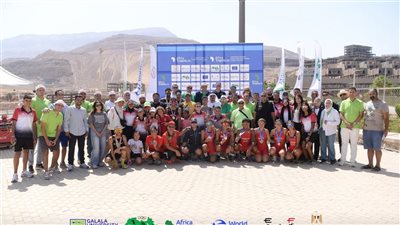 منافسات قوية في اليوم الثاني من البطولة العربية والإفريقية للترايثلون 