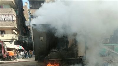 دون خسائر بشرية.. السيطرة على حريق كابينة كهرباء في شبرا الخيمة