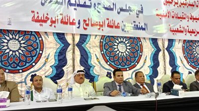 الكفن ينهي خصومة ثأرية بين عائلتين بجنوب الجيزة بحضور نواب أحزاب مختلفة