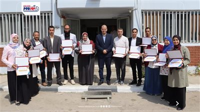 تكريم قطاع المعامل بالفيوم لحصوله على المركز الأول في تقييم القابضة للمياه