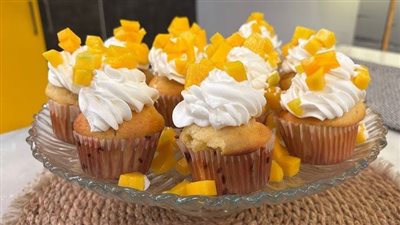 أفضل طريقة لعمل كب كيك المانجو بخطوات سهلة ومكونات متوفرة