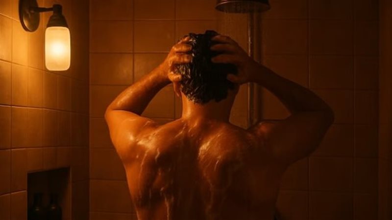 الاستحمام في الظلام