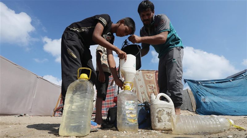 العطش القاتل في غزة