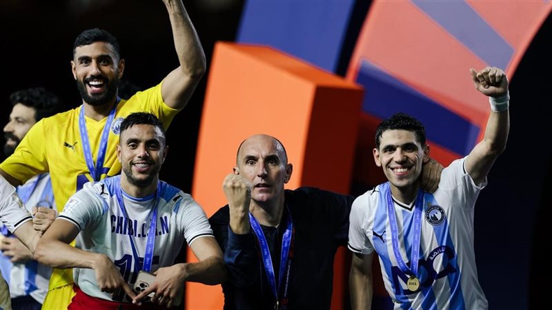 فرحة فريق بيراميدز