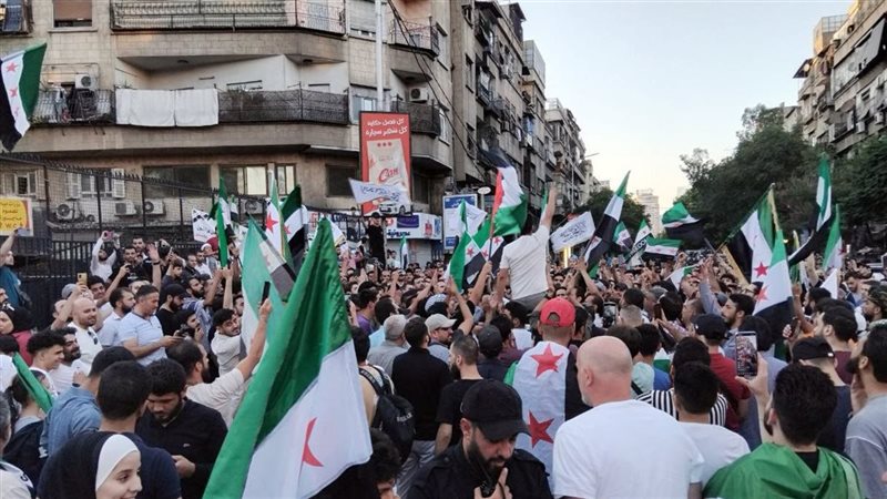 مظاهرات في سوريا-