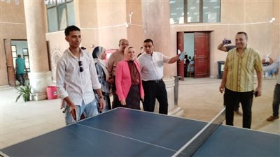 نائب رئيس جامعة بنها لشئون الدراسات العليا والبحوث تتفقد سير العملية التعليمية