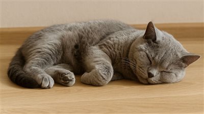 لمربي القطط.. السبب الذي يجعل القطة تختار جانبها الأيسر للنوم