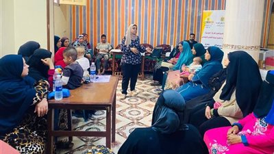 نهضة بني سويف تواصل تنفيذ برامج ريادة الأعمال بقرية أهوة