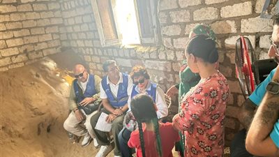 لبلبة تشارك «راعي مصر» في جولة إنسانية بالمنيا لدعم الأسر الأكثر احتياجًا