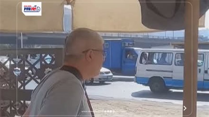 حريق سيارة الإعلامي